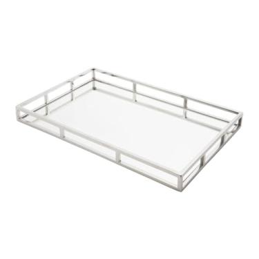 Imagem de WOLFF - Bandeja de Aço Inox com Espelho 56cm x 36cm x 5cm