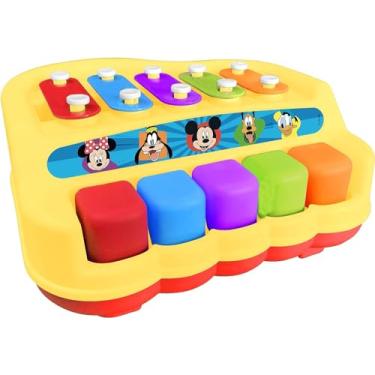 Imagem de Piano Xilofone, Yes Toys, Mickey e Turma