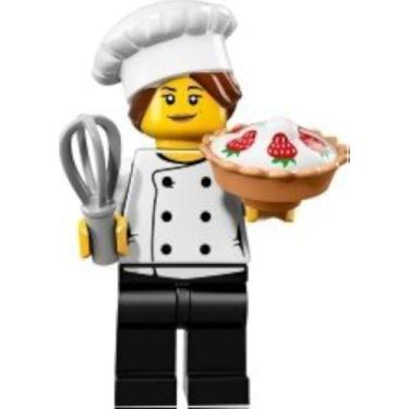 Imagem de LEGO Collectible Minifigures Series 17 71018 - Gourmet Chef [Loose]