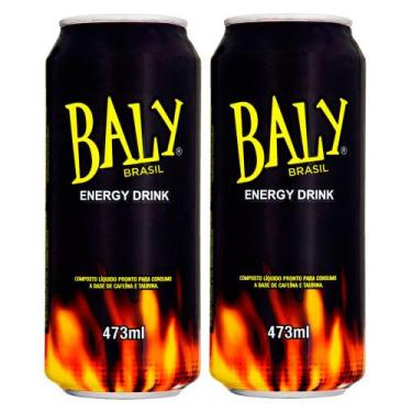 Imagem de Kit 2 Energético Baly Tradicional 473ml