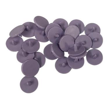 Imagem de Botão De Pressão Colorido Original Ritas 100 Unidades, Lilas Star