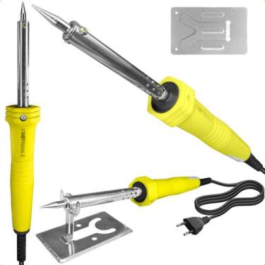 Imagem de Ferro de Solda Elétrica 40w 127v Profissional Com Suporte  Aparelhos E