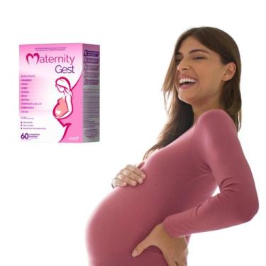 Imagem de Maternity GEST  Vit A,D3,C,E, K2,Biotina lactan gravidas 60cp - Airela