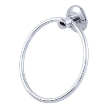Imagem de Acessório Porta Toalha Toalheiro Banheiro Lavatório Argola Luxo - Shop