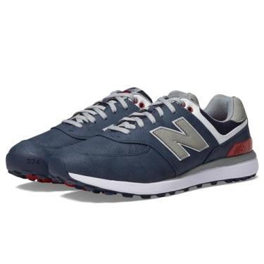 Imagem de New Balance Tênis de golfe masculino 574 Greens V2, Azul marino, 45