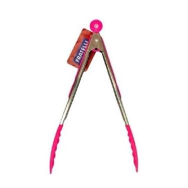 Imagem de Pegador de Alimentos Silicone Multiuso cabo INOX 30cm Original  - Frat