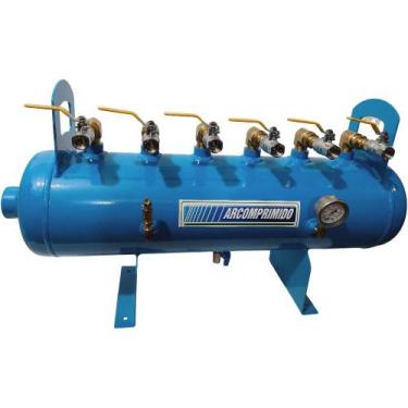 Imagem de Manifold de Ar Comprimido 06 saídas DH25-6 Acessórios - 4 - Arcomprimi