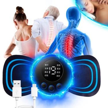 Imagem de Kit 2 Massageador Portátil Dor Pescoço Coluna Pernas Elétrico Original