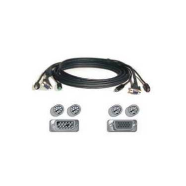 Imagem de Belkin Kit de cabo multifuncional PS2 KVM Pro para omniview- Bag & Label - 3 m
