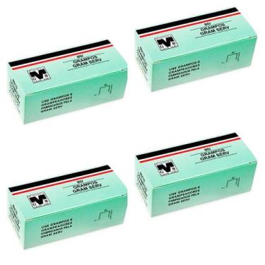 Imagem de Grampo para grampeador pneumático 80/06mm Rocama - 4 Caixas