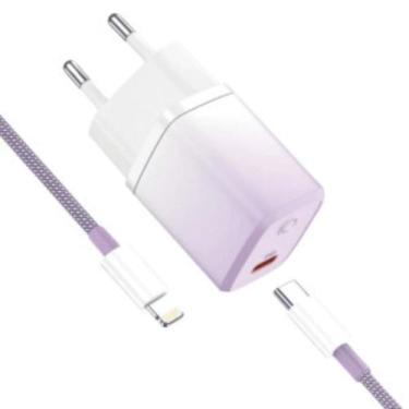 Imagem de Carregador Cabo Tipo C/ lightning turbo 20w Fancy - Geral