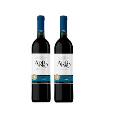 Imagem de Kit Vinho Arbo Tinto Seco Tannat Casa Perini 750ml 2 unid