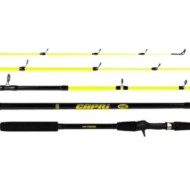 Imagem de Vara de Pesca Para Carretilha Capri 1,65mts Ponteira Maciça 2pts - ALB