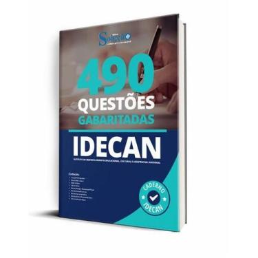 Imagem de Caderno de Questões IDECAN - 490 Questões Gabaritadas - Editora Soluçã
