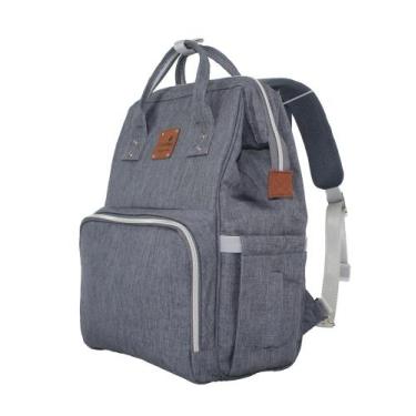 Imagem de Mochila  Saída Maternidade Multifuncional com Trocador Cinza - Color B