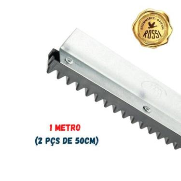 Imagem de Cremalheira Portão Rossi - Kit 1 Metros (2 pçs 50cm)