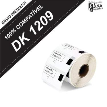 Imagem de 1 Rolo Dk 1209 - Etiqueta Compatível Dk 1209 - ELIAS ETIQUETAS