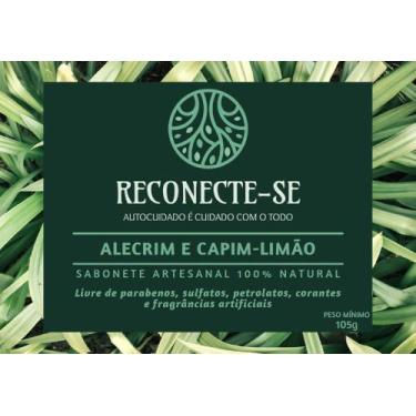 Imagem de Sabonete Natural de Alecrim e Capim-Limão - Reconecte-se Biocosméticos