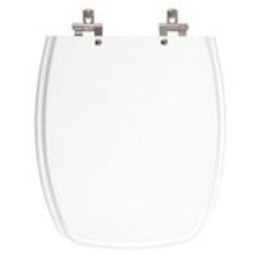 Imagem de Assento sanitário madeira laqueado tampa para vaso celite stylus branc