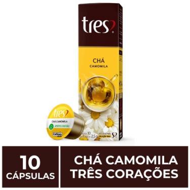 Imagem de 10 Cápsulas Três Corações, Chá Camomila