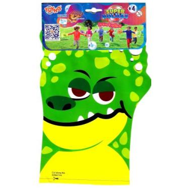 Imagem de Brinquedo Luva Bolha De Sabão  Animais Toyng, Jacaré, Dinossauro