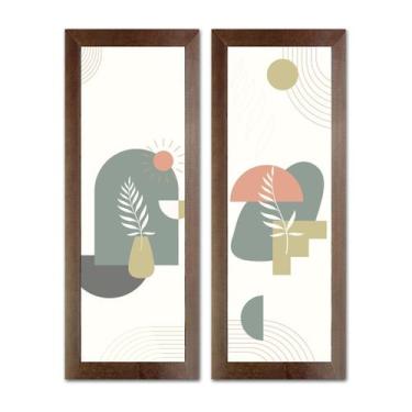 Imagem de Kit 2 Quadros Decorativos Cozinha Sala De Jantar Cafeteria Lanchonetes