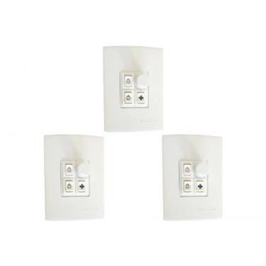 Imagem de Kit C/3 - Controle Ventilador Qualitronix Luz+Reversor 2L...