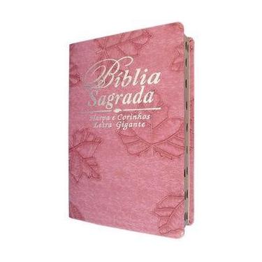 Imagem de Bíblia Sagrada - Possui LETRAS GIGANTES - Harpa Cristã - Tamanho Grand