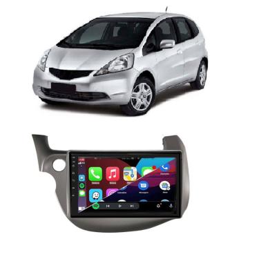 Imagem de Kit Multimidia New Fit 2009 / 2014 Carplay AndroidAuto 9 Pol - Roadstar 908BR