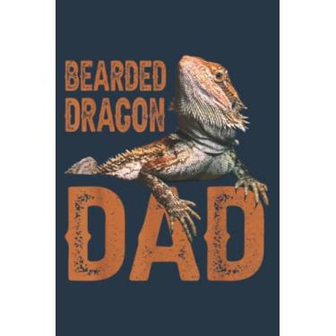 Imagem de Bearded Dragon Dad - Bearded Dragon Papa Father: Study Notebook, 6 x 9 inches, 120 pages
