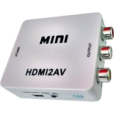 Imagem de Conversor De Hdmi Para Video Composto 3 Rca Av