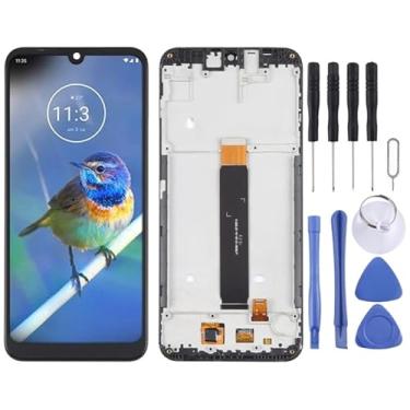 Imagem de tela Tela LCD OEM para Lenovo K10 2019 XT2025-3 Digitalizador Conjunto completo com quadro (preto) substituição da tela