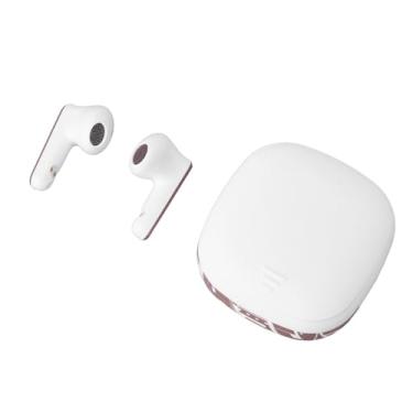 Imagem de Fones de Ouvido Bluetooth, Fones de Ouvido Bluetooth Leves e Multifuncionais para Jogos (Branco)