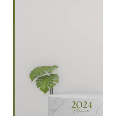 Imagem de 2024 Planner | Goals | Monthly Calendars | Priorities/ToDo Lists | Grateful Mentions | Scripture/Quote of the Month | Monthly Checklists | Notes Areas | Important Contacts | Passwords Log | 8.5x11