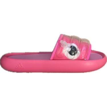 Imagem de adidas Sandália Zplaash Slide unissex para adultos, Rosa lúcido/rosa brilhante/rosa lúcido, 11 Women/10 Men