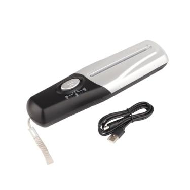 Imagem de Respicefinem Triturador de papel elétrico multifuncional portátil e eficiente alimentado por USB para uso em escritório e casa, material de aço carbono