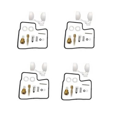 Imagem de Kit de reparo de carburador junta de agulha flutuante e boia de óleo para Honda VF700 VF750 VF 700 750 C F GL1200 GL1200A GL 1200 A 1200A (4 conjuntos)
