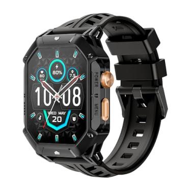 Imagem de Relógio Smartwatch Iron N1 BT 5.3 Tela 2,13 pol. Preto, Compatível com Android e Ios