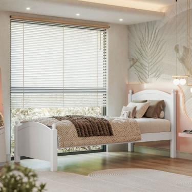 Imagem de Cama Solteiro De Madeira Pinus e Mdf 22 Woodstore