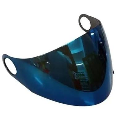Imagem de Viseira Anti Risco Azul Capacete Agv Blade e Fw3 X Open - Polivisor
