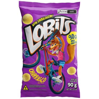 Imagem de Salgadinho de Milho Super Churrasco Lobits 90g
