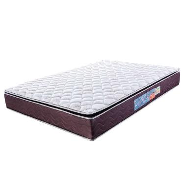 Imagem de Colchão Queen de Espuma D40 Classic Alto Suporte (24x158x198) Marrom e Bege