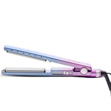Imagem de Prancha Chapinha de Cabelo 450°F Cerâmica Lacrada Edição Limitada Azul/Rosê Bivolt