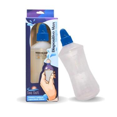 Imagem de Garrafinha Lavagem Nasal 250ml Sea Salt Premium c/ Cãnula