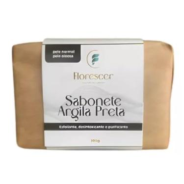 Imagem de Sabonete de Argila Preta Anti Inflamatório Cicatrizante / 100% Natural