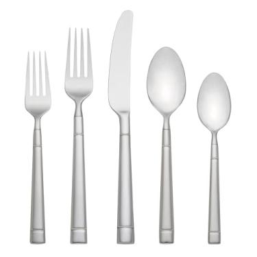 Imagem de Kate Spade New York Conjunto de talheres Fair Harbor, aço inoxidável 18/10, 45 peças