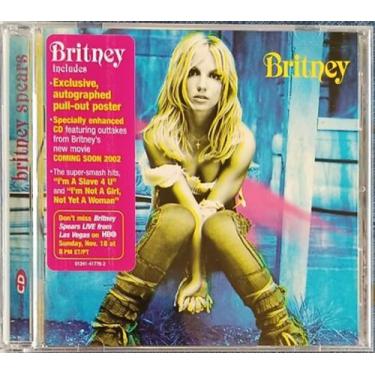 Imagem de Cd britney spears - britney - 2001 - com poster - estojo acrílico - la