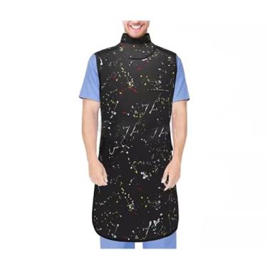 Imagem de Avental de Chumbo Avental Leve De Chumbo Resistente À Radiação Com Proteção Para Tireoide E Colar De Chumbo, Traje De Proteção Contra Raios-X Para Homens E Mulheres(0.5mmpb)