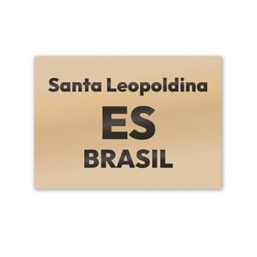 Imagem de Imã de Geladeira Santa Leopoldina ES MDF 8x5