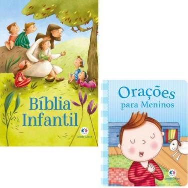 Imagem de Combo Bíblia Infantil + Livro Orações para meninos  Ciranda Cultural  